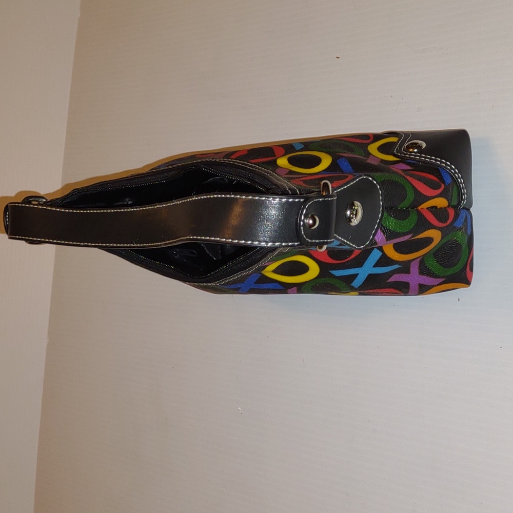 ♥️🌀🤸VINTAGE Y2K XOXO Accessories Rainbow Logo Purse - Picture 13 of 15
